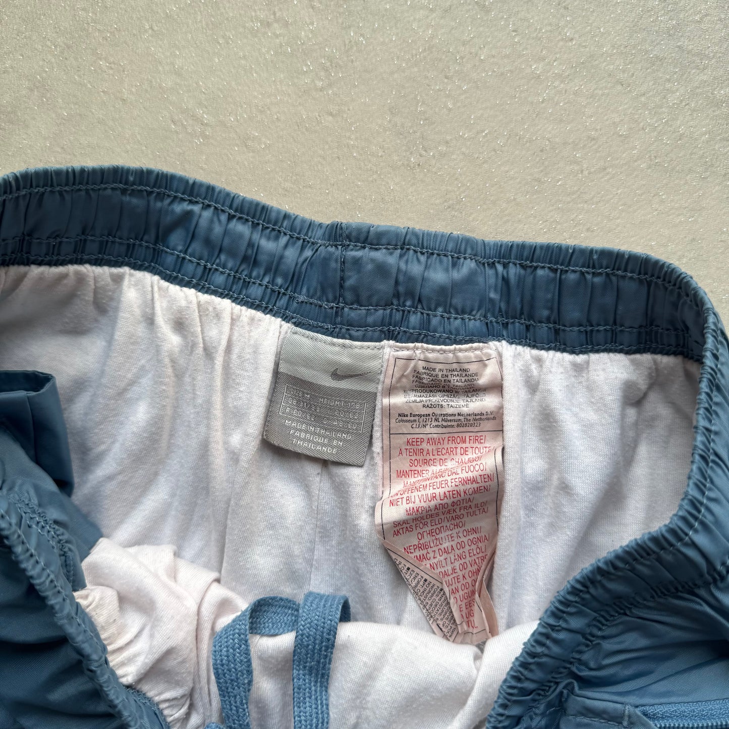 RARE 2000s Nike Trackpants Blue - (M)
