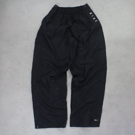 RARE 1990s Nike Trackpants Black - (M)