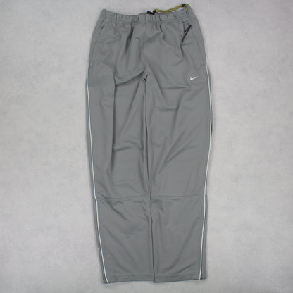 SUPER RARE Vintage 00s Nike Trackpants Green - (L)