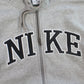 RARE 00s Nike Zip Up Hoodie Grey - (XL)