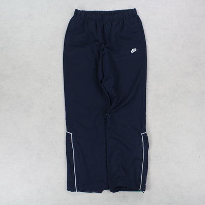 RARE Vintage 00s Nike Trackpants Navy - (S)