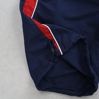 RARE 2000s Nike Track Shorts Navy - (L)