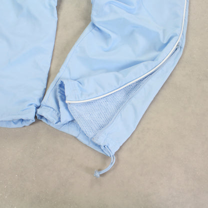 SUPER RARE 2000s Nike Trackpants Blue - (S)