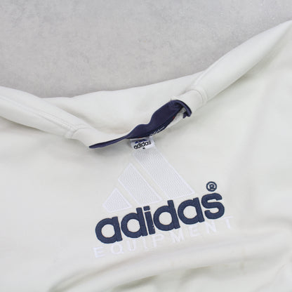 RARE Vintage 1990s Adidas EQT Sweatshirt Cream - (M)