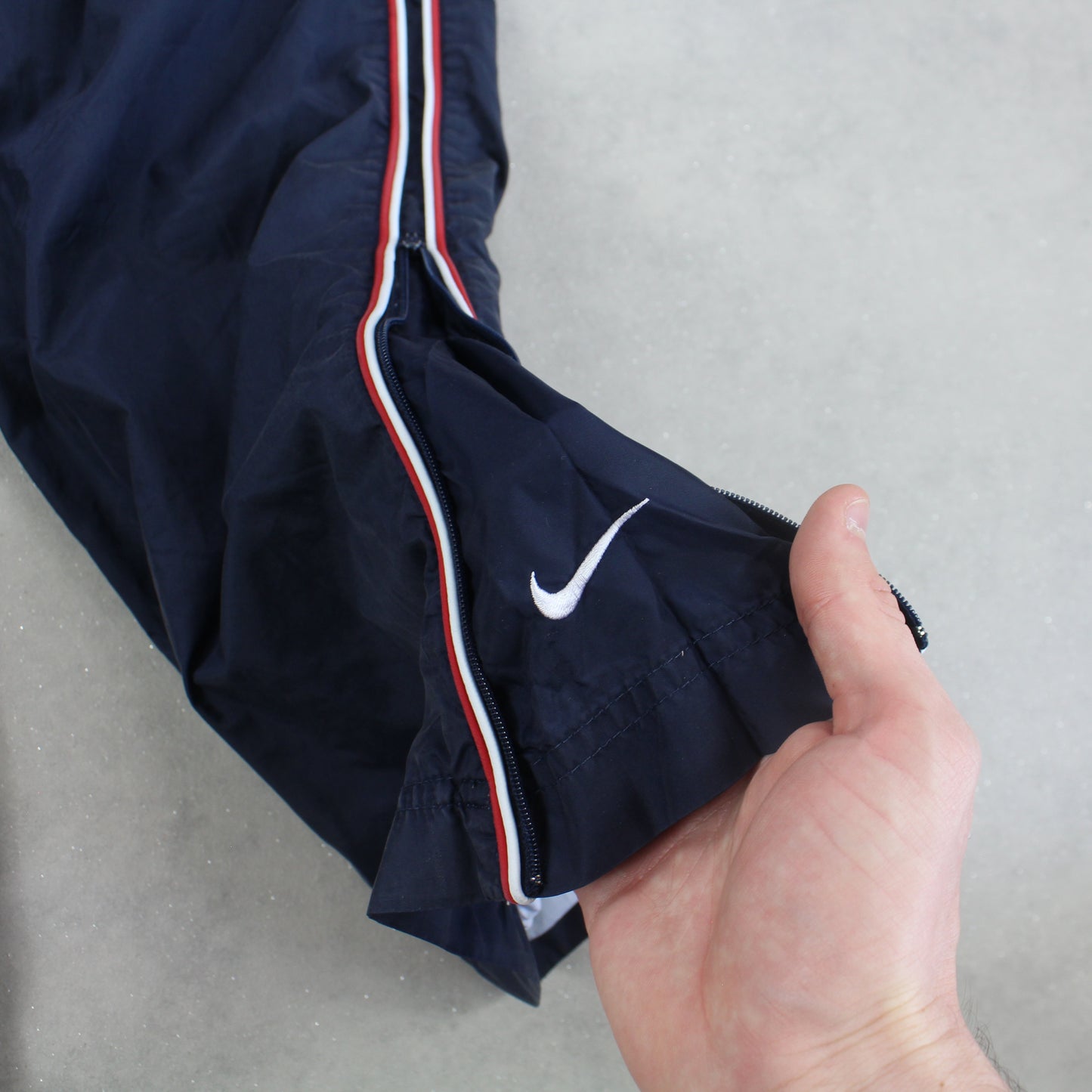 SUPER RARE 00s Nike Trackpants Navy - (M)