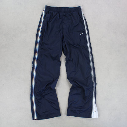 SUPER RARE 00s Nike Trackpants Navy - (XS)