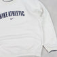 RARE Vintage 00s Nike Swoosh Sweatshirt Cream - (S)