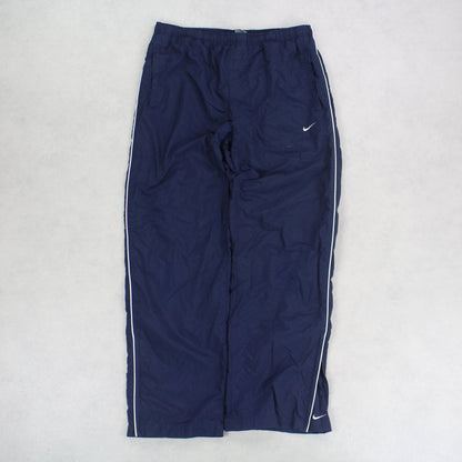 RARE Vintage 00s Nike Trackpants Navy - (L)