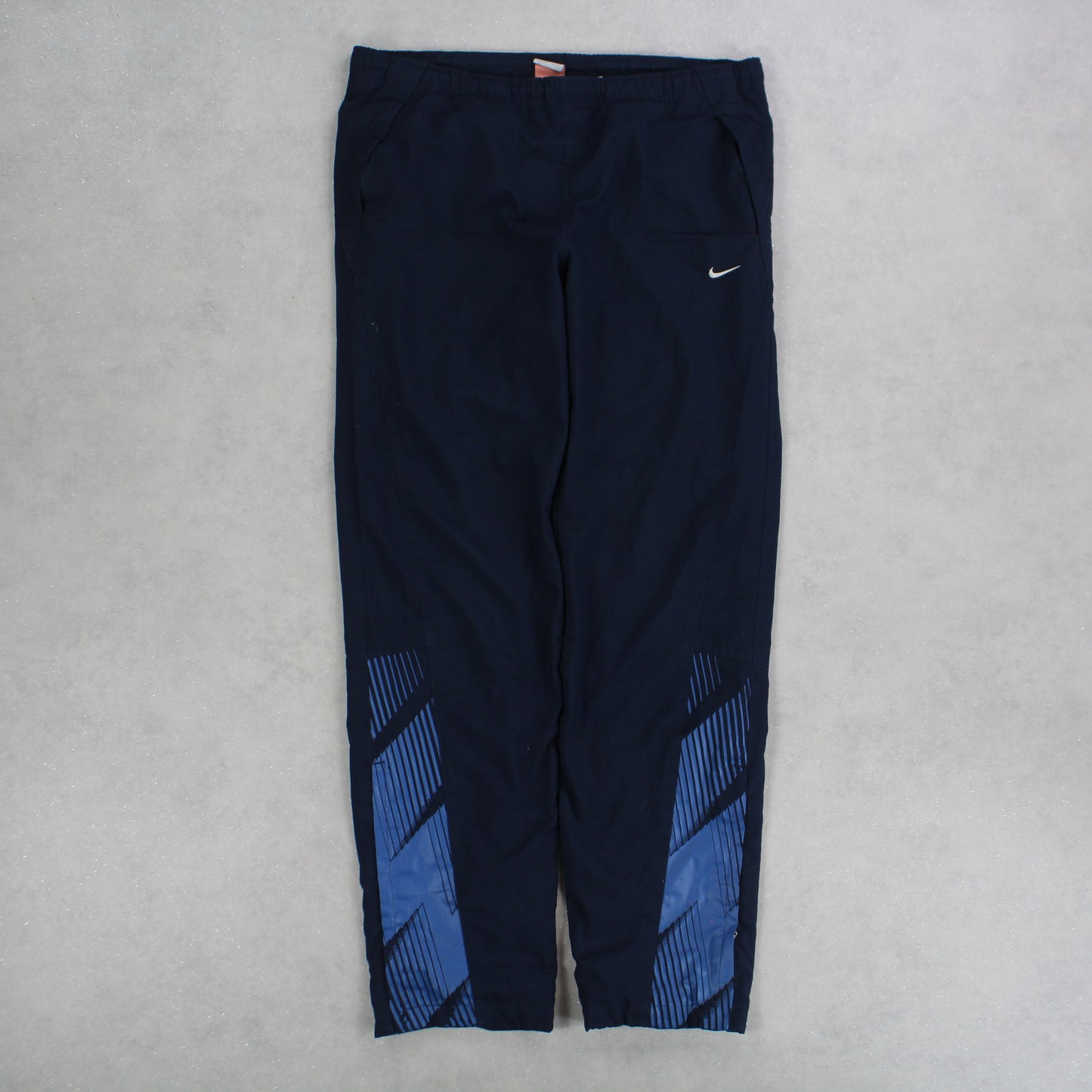 RARE 00s Nike Trackpants Navy - (M)