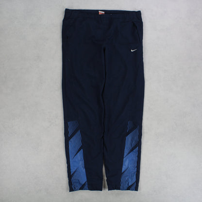 RARE 00s Nike Trackpants Navy - (M)