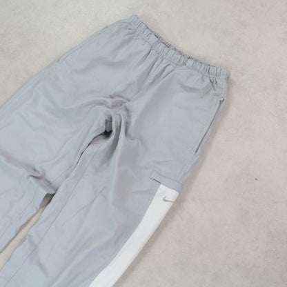 RARE 00s Nike Trackpants Grey - (S)