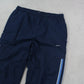 RARE 00s Nike Trackpants Navy - (M)