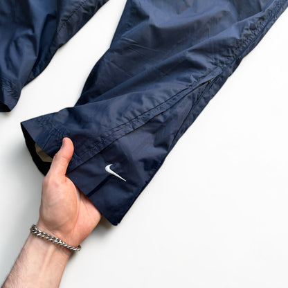 RARE 2000s Nike Trackpants Navy - (S)