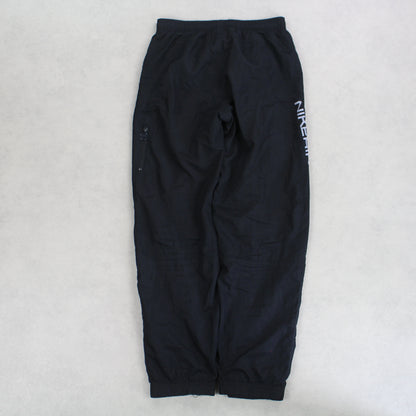 RARE Vintage 00s Nike Air Trackpants Black - (S)