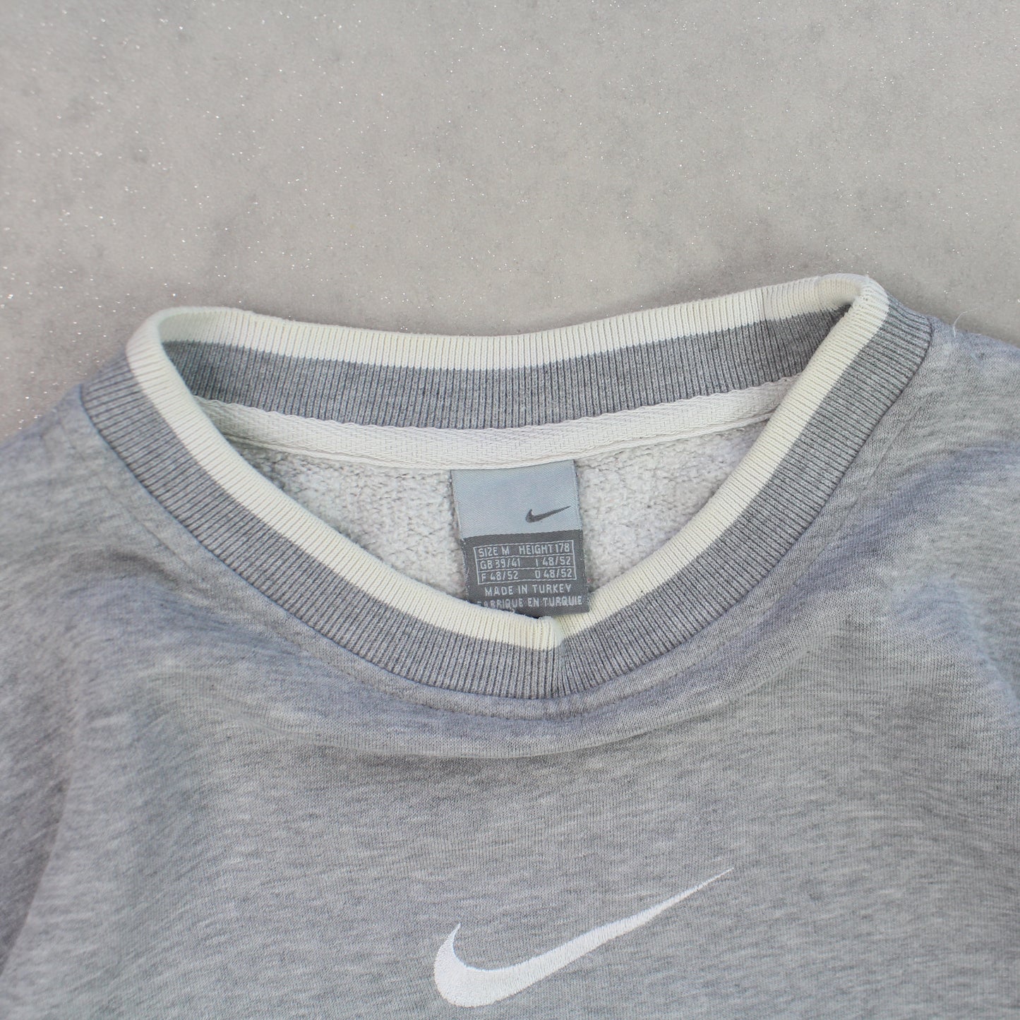 RARE 00s Nike Sweatshirt Grey - (L)