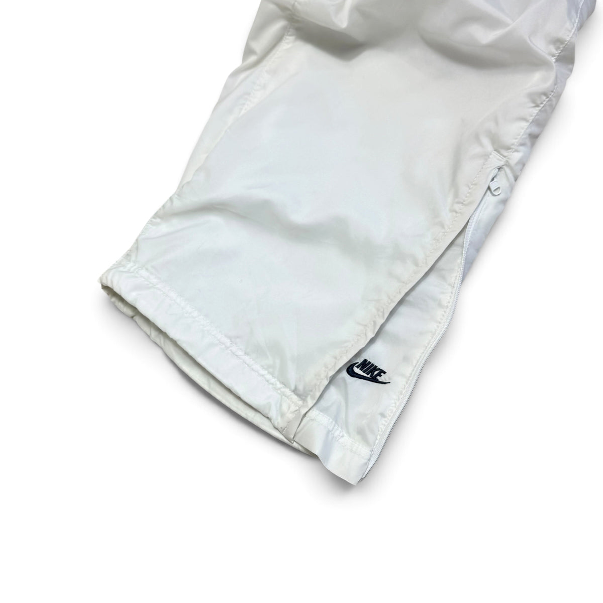 SUPER RARE 2000s Nike Trackpants White - (XL) | PREMIUM