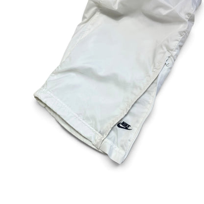 SUPER RARE 2000s Nike Trackpants White - (XL) | PREMIUM