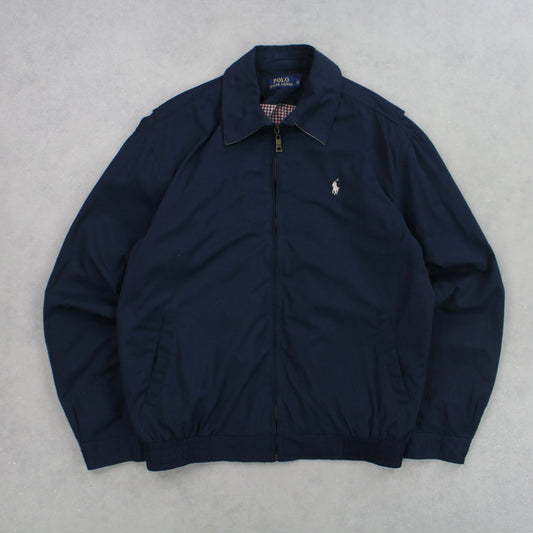 RARE 90s Ralph Lauren Harrington Jacket Navy - (M)