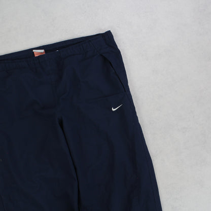 RARE 00s Nike Trackpants Navy - (M)