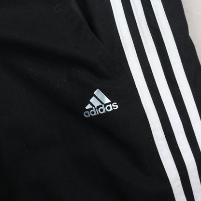 Vintage 00s Adidas Trackpants Black - (XL)