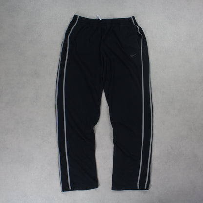RARE 2000s Nike Joggers Black - (M)
