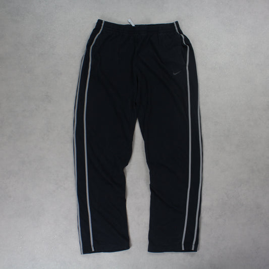 RARE 2000s Nike Joggers Black - (M)