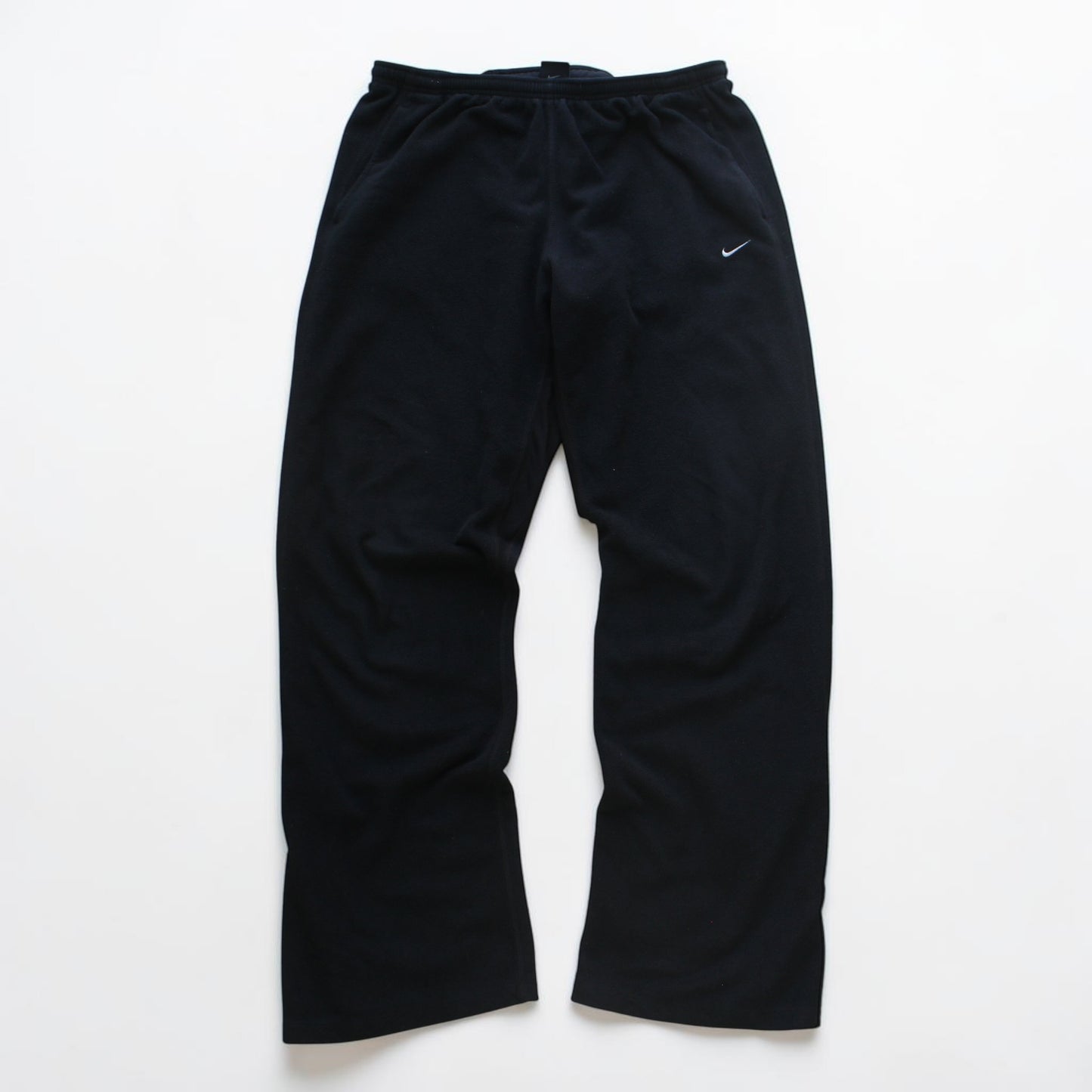 RARE 2000s Nike Fleece Joggers Black - (L)