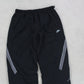 RARE 00s Nike Trackpants Black - (M)