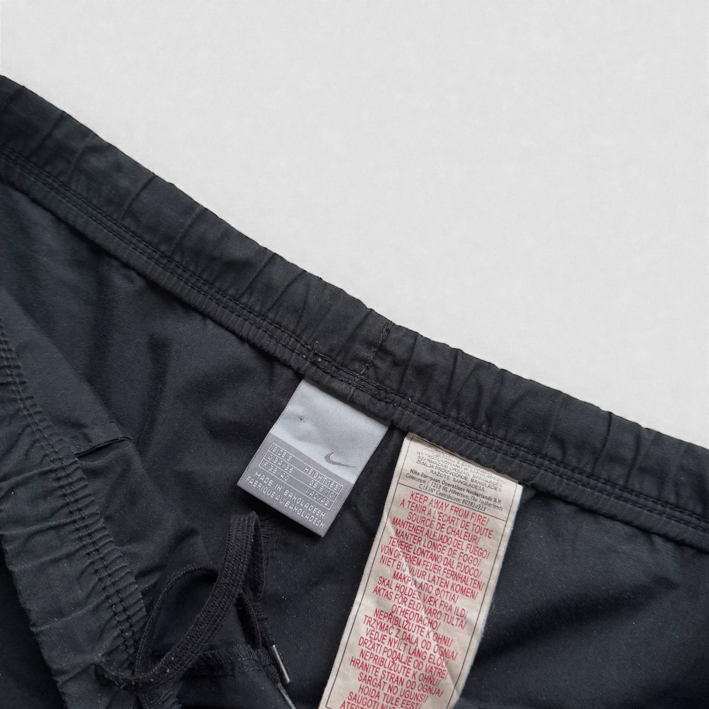 RARE 2000s Nike Trackpants Black - (S)