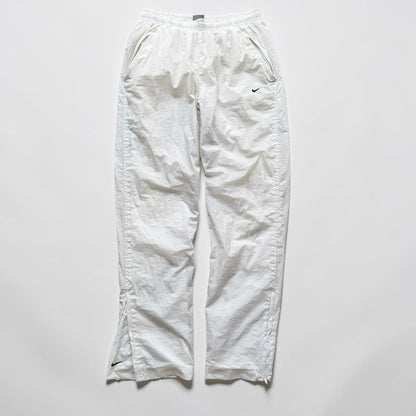 SUPER RARE 2000s Nike Trackpants White *PREMIUM* - (S)
