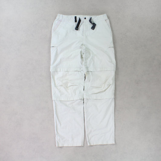 RARE 90s Nike ACG 3in1 Trackpants White - (S)