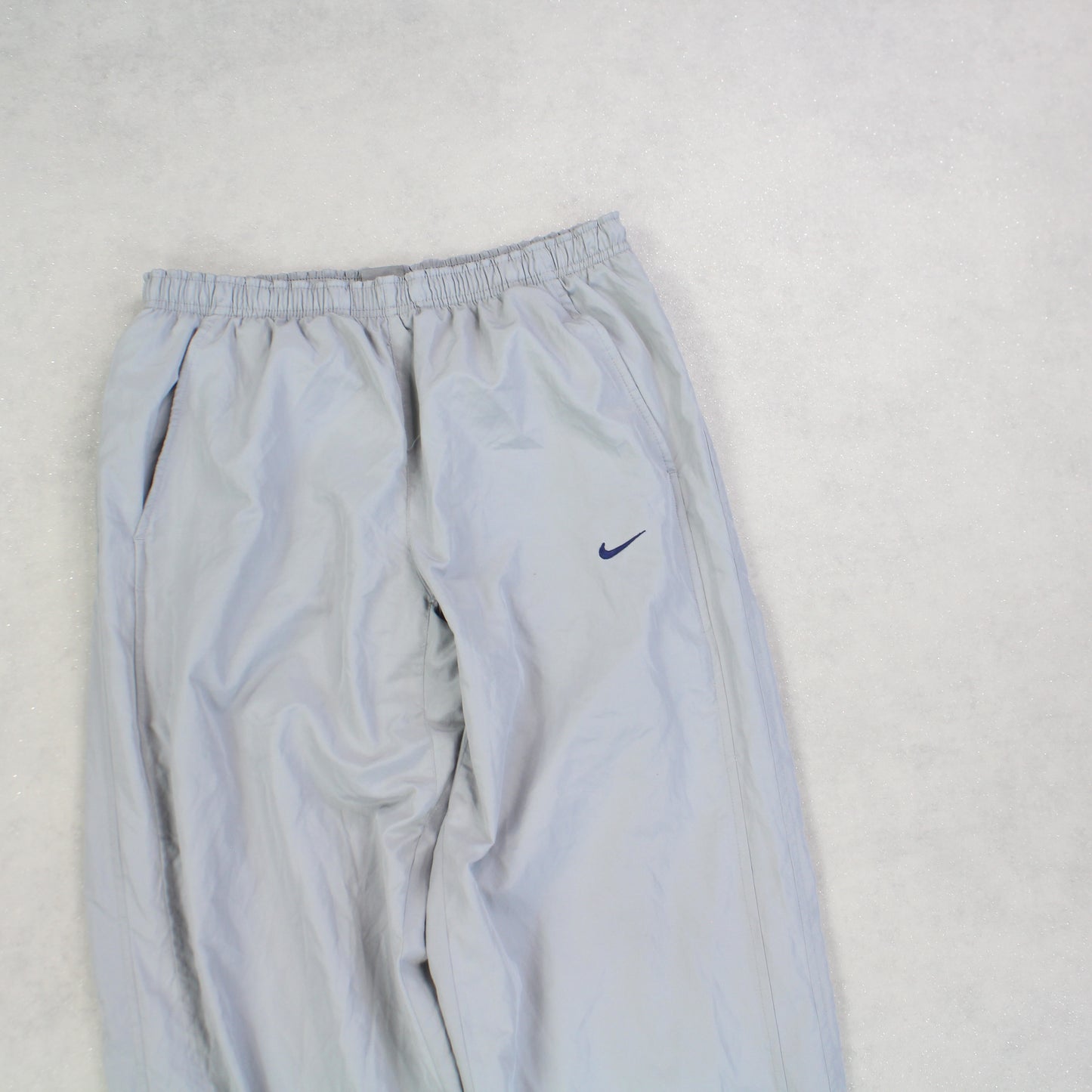 RARE 00s Nike Trackpants Grey - (M)