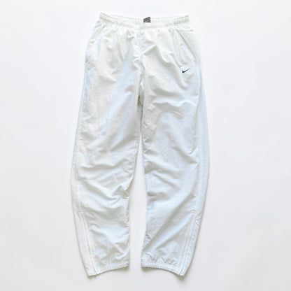 RARE 2000s Nike Trackpants White - (L)