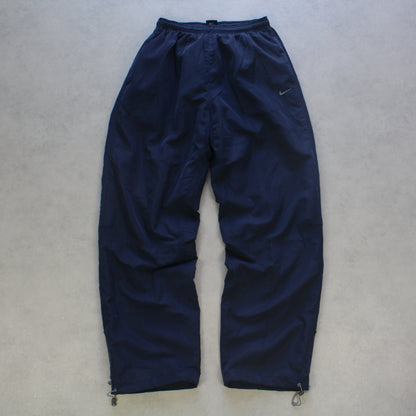 RARE 2000s Nike Trackpants Navy - (M)