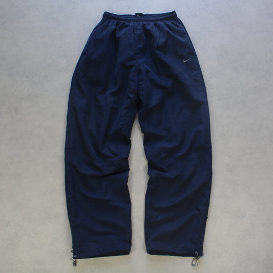 RARE 2000s Nike Trackpants Navy - (M)