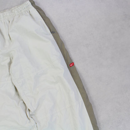 RARE 00s Nike Trackpants Cream - (S)