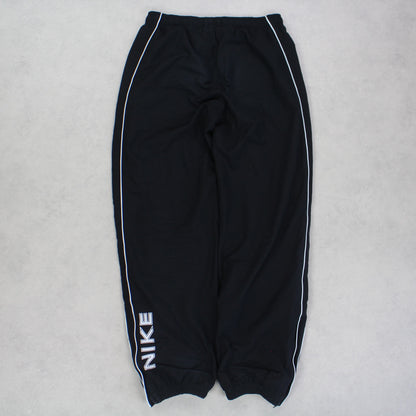 SUPER RARE Vintage 00s Nike Trackpants Black - (S)