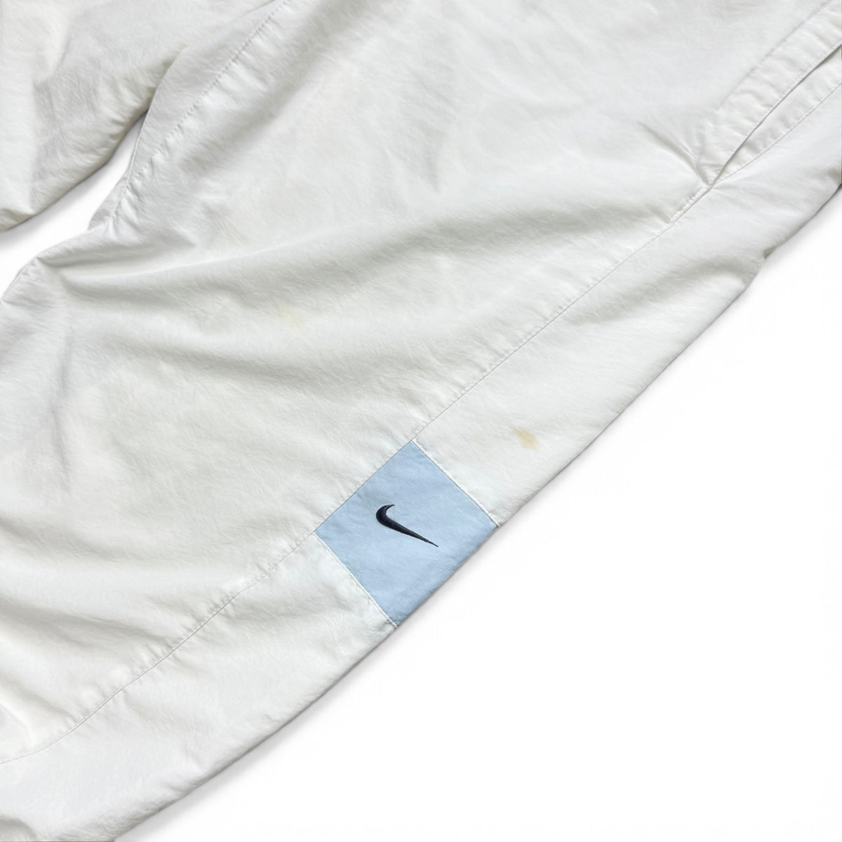 RARE 2000s Nike Trackpants White - (XL)