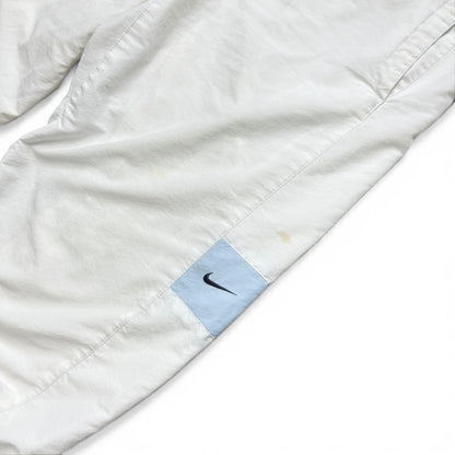RARE 2000s Nike Trackpants White - (XL)