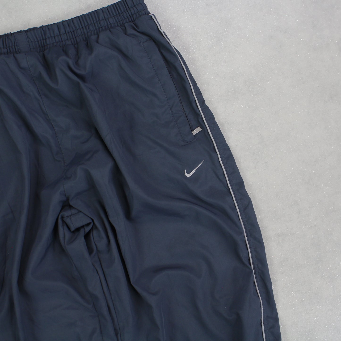 RARE 00s Nike Trackpants Grey - (L)