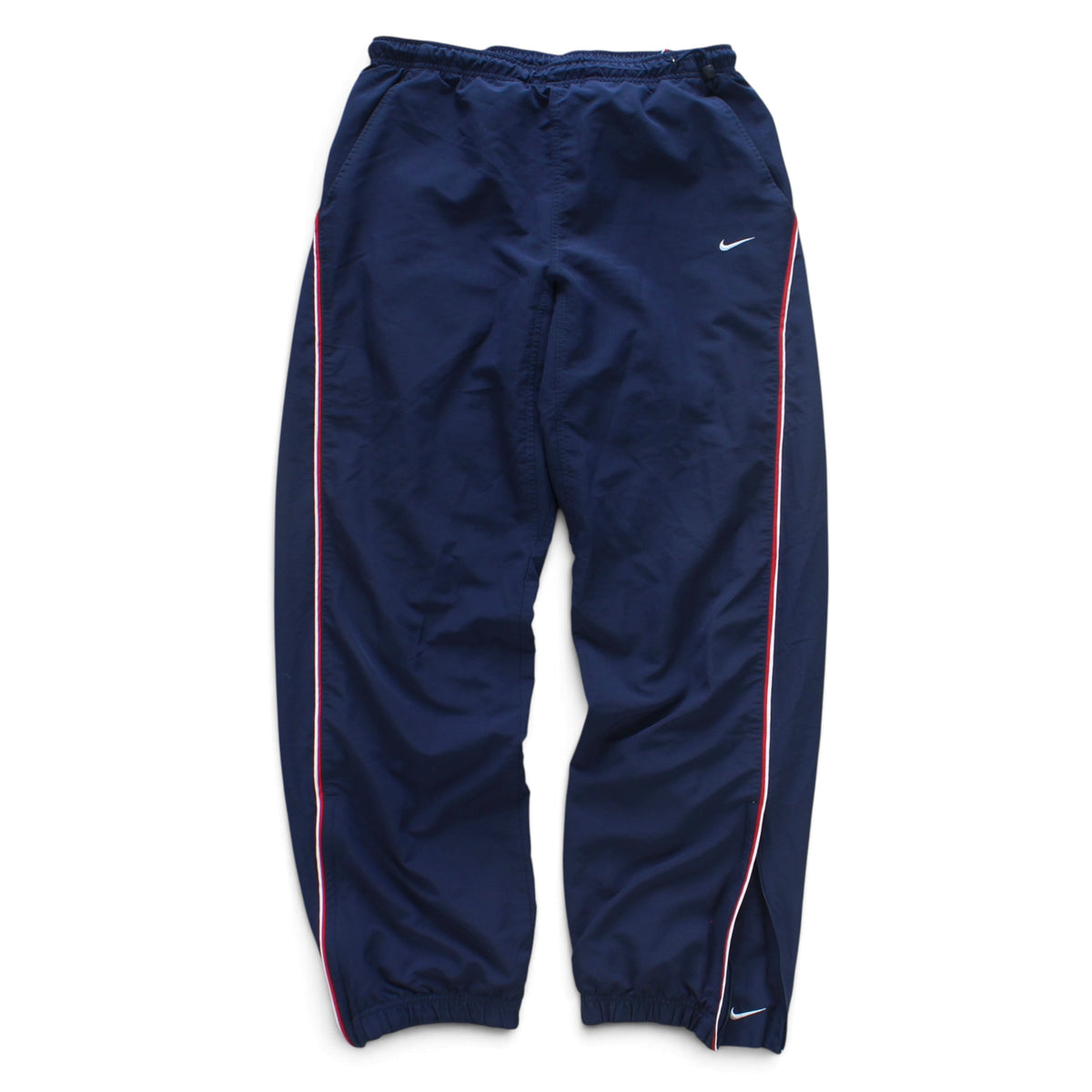 RARE 2000s Nike Trackpants Navy - (M) | PREMIUM
