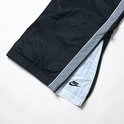 RARE 2000s Nike Baggy Trackpants Black - (L)