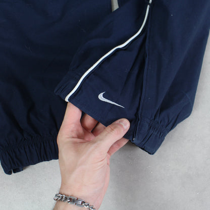 RARE 2000s Nike Trackpants Navy - (L)