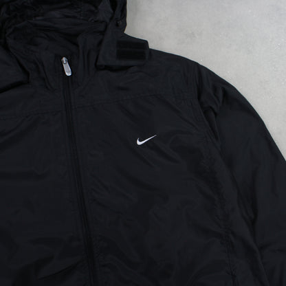 RARE 00s Nike Track Jacket Black - (L)