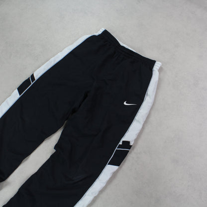 RARE 00s Nike Trackpants Black - (S)