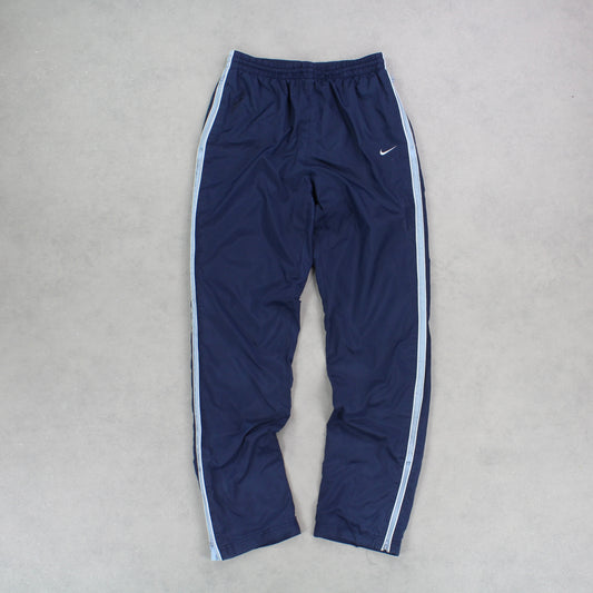 RARE 00s Nike Trackpants Navy - (S)