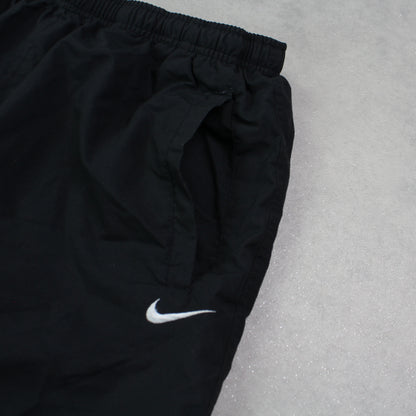 RARE 1990s Nike Trackpants Black - (M)