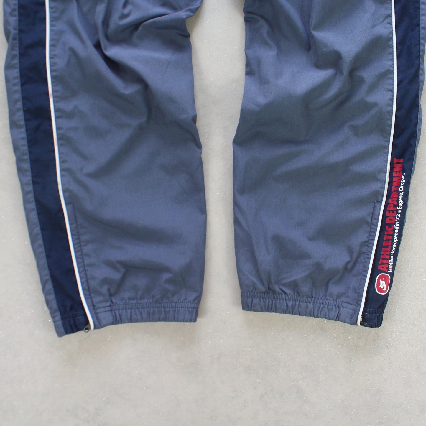 RARE 2000s Nike Trackpants Blue - (L)