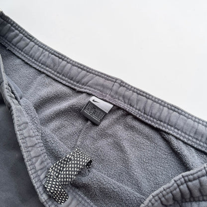 RARE 2000s Wide Leg Nike Joggers Grey - (XL)