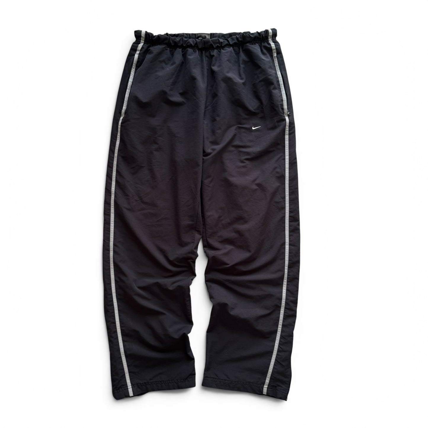 RARE 2000s Nike Trackpants Black - (L)